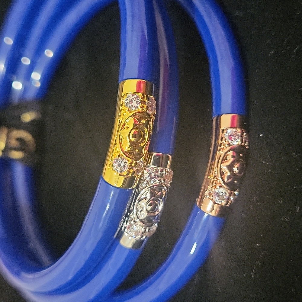 Lapis BuDhaGirl THREE KINGS ALL WEATHER BANGLES